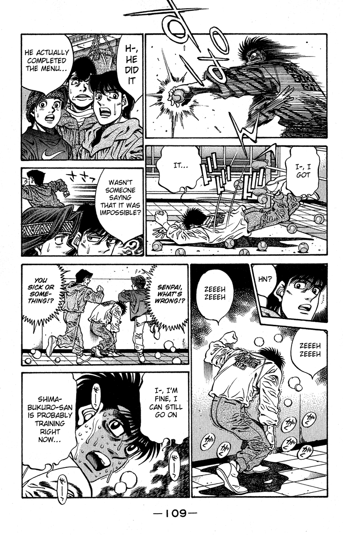 Hajime no Ippo Chapter 421 — page 11