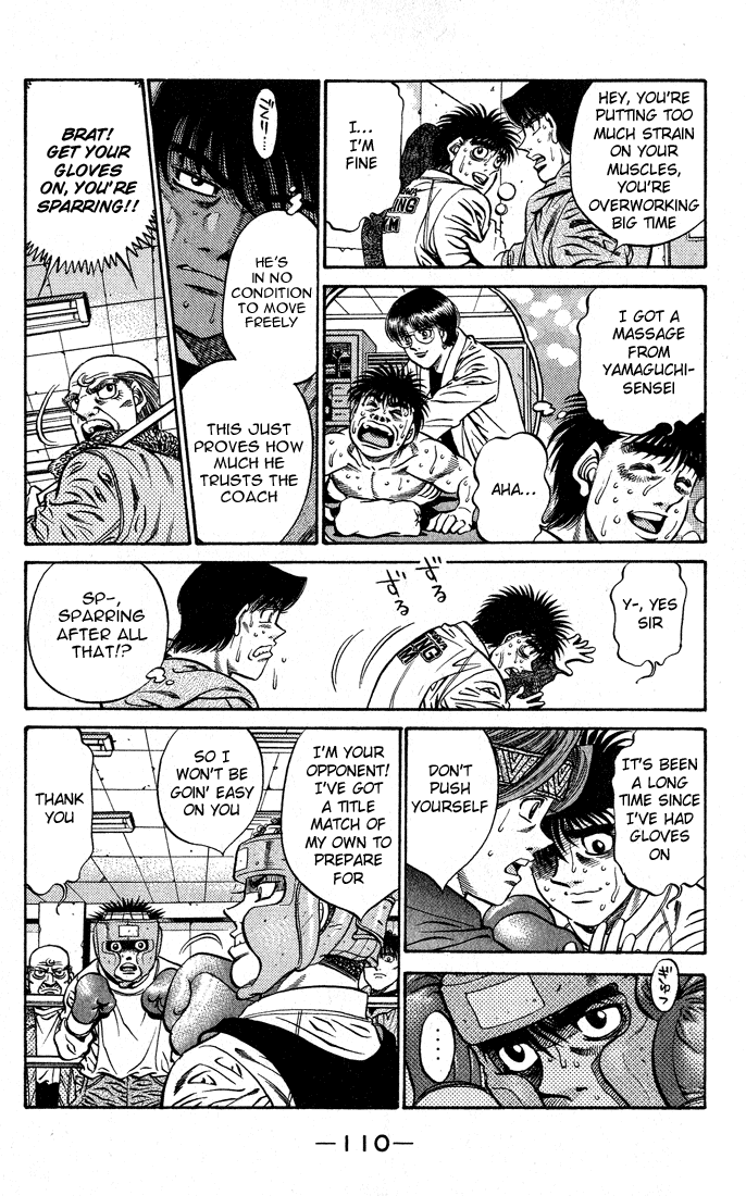 Hajime no Ippo Chapter 421 — page 12