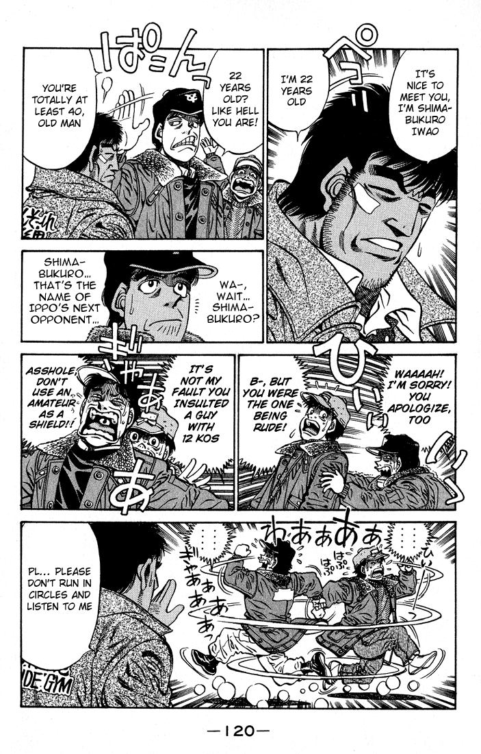 Hajime no Ippo Chapter 422 — page 2