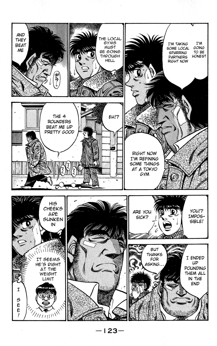 Hajime no Ippo Chapter 422 — page 5