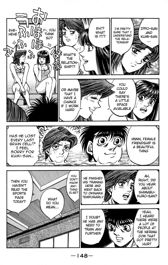 Hajime no Ippo Chapter 423 — page 10