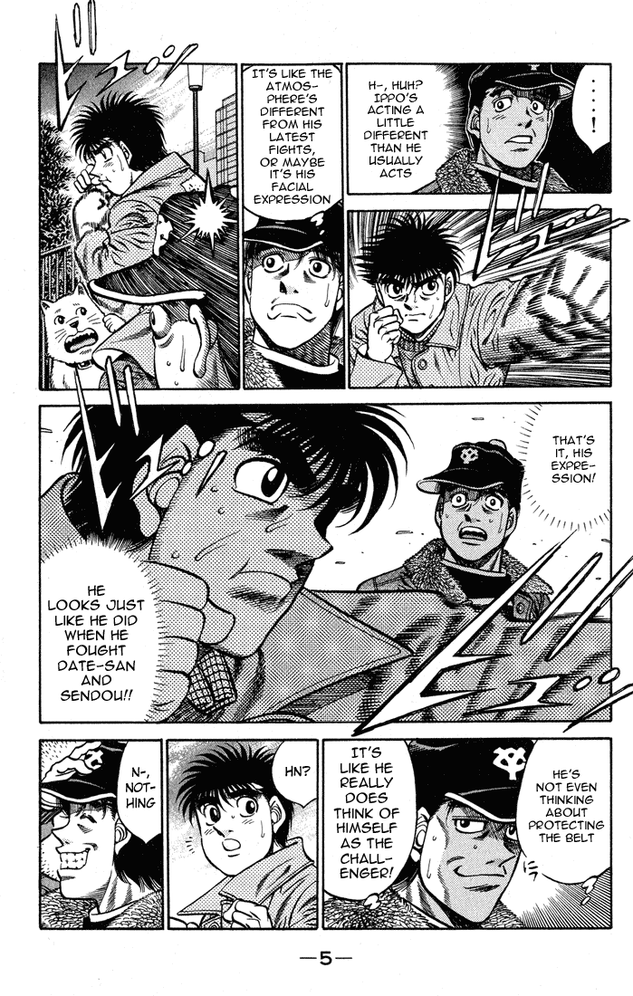Hajime no Ippo Chapter 425 — page 6