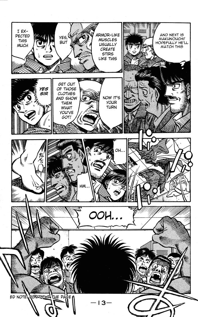 Hajime no Ippo Chapter 425 — page 13