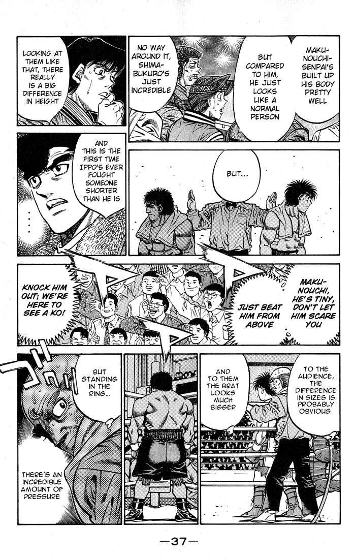 Hajime no Ippo Chapter 426 — page 15