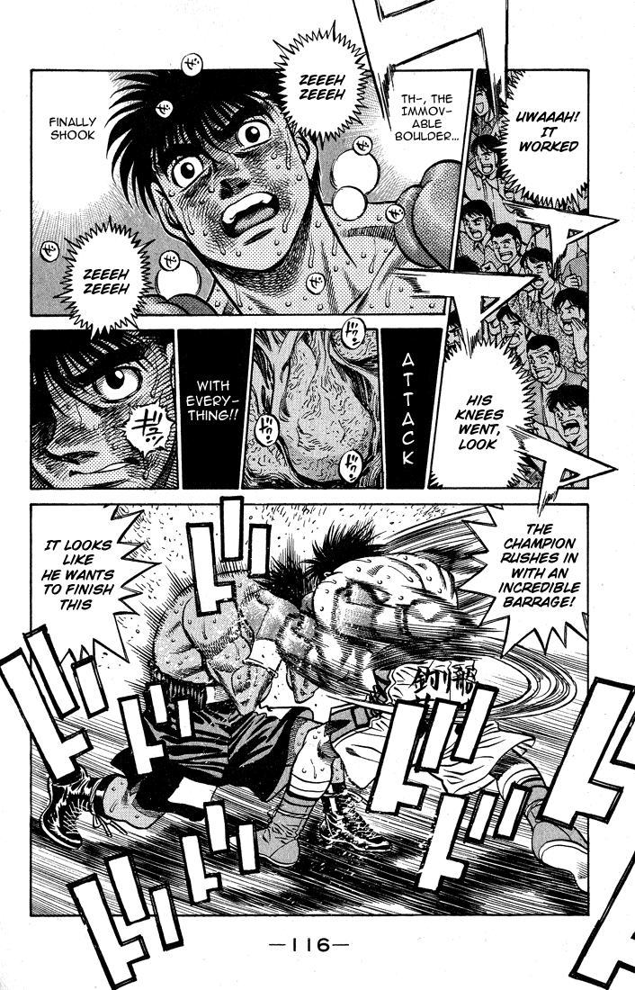Hajime no Ippo Chapter 430 — page 14