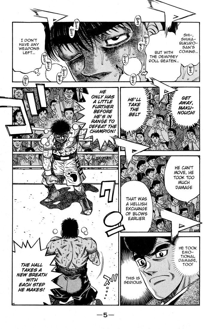 Hajime no Ippo Chapter 434 — page 6