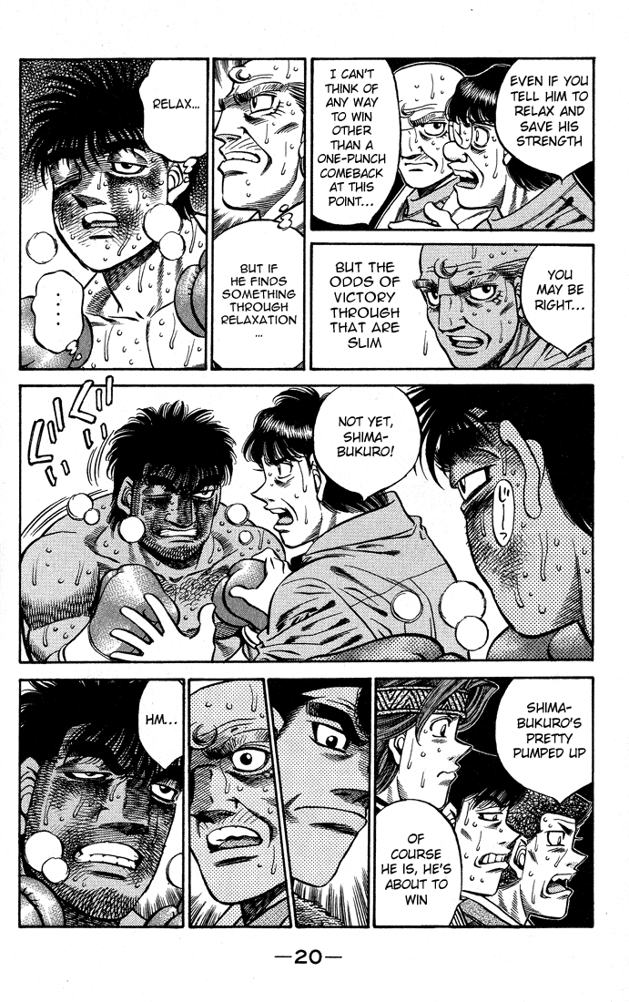 Hajime no Ippo Chapter 434 — page 20