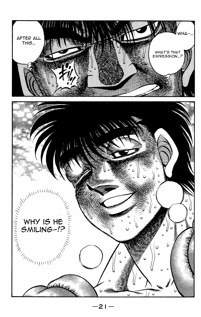 Hajime no Ippo Chapter 434 — page 21