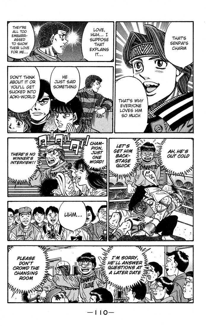 Hajime no Ippo Chapter 439 — page 6