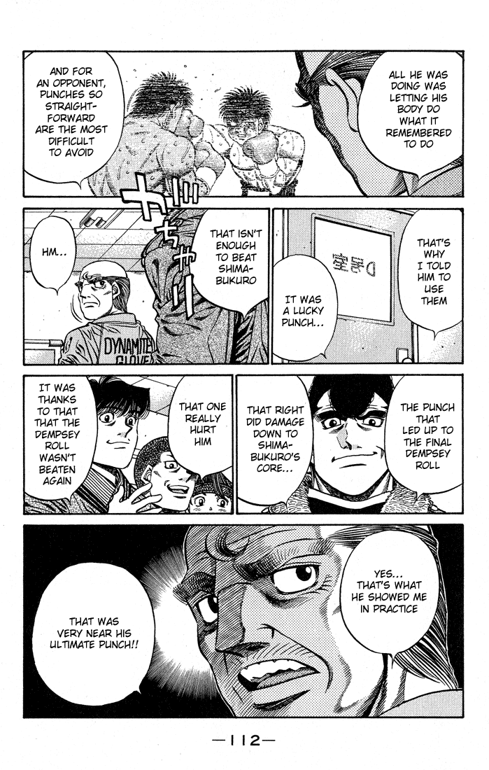 Hajime no Ippo Chapter 439 — page 8