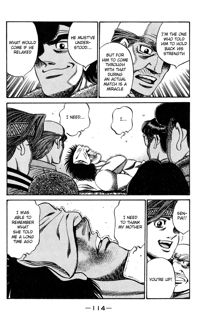 Hajime no Ippo Chapter 439 — page 10