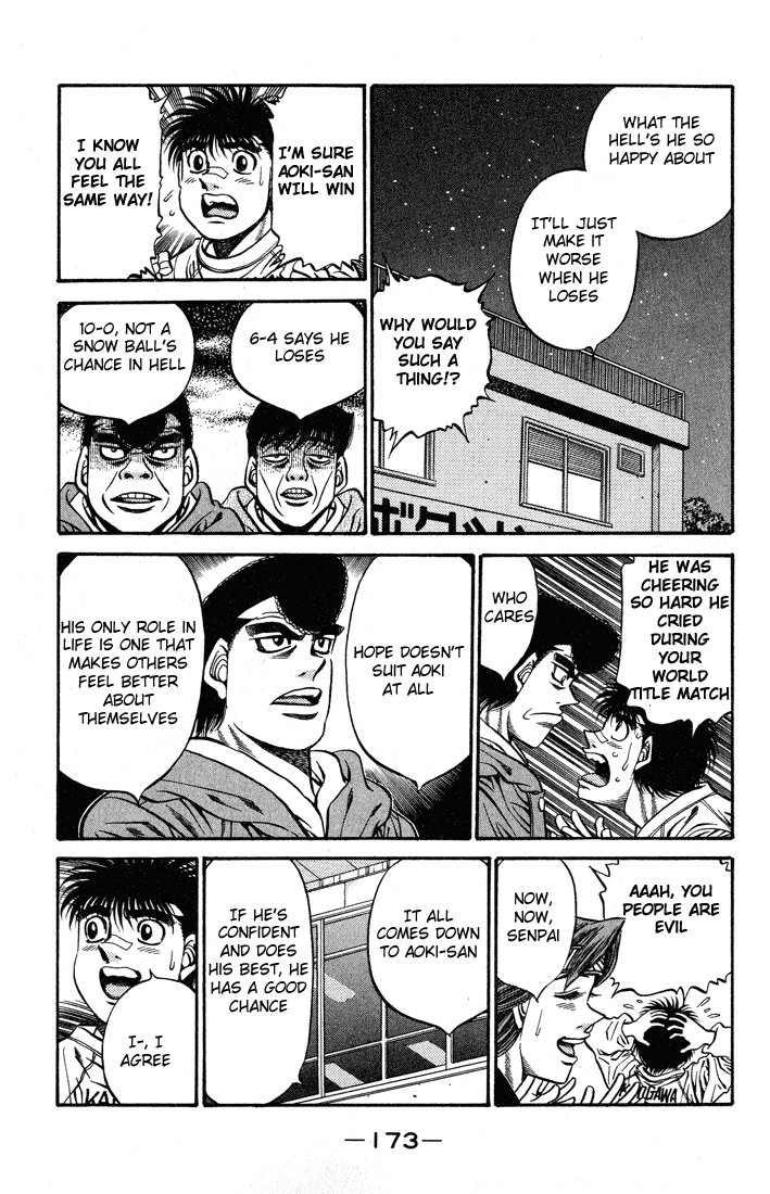 Hajime no Ippo Chapter 442 — page 9