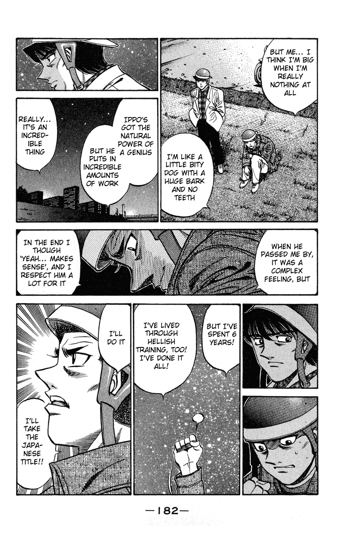 Hajime no Ippo Chapter 442 — page 18