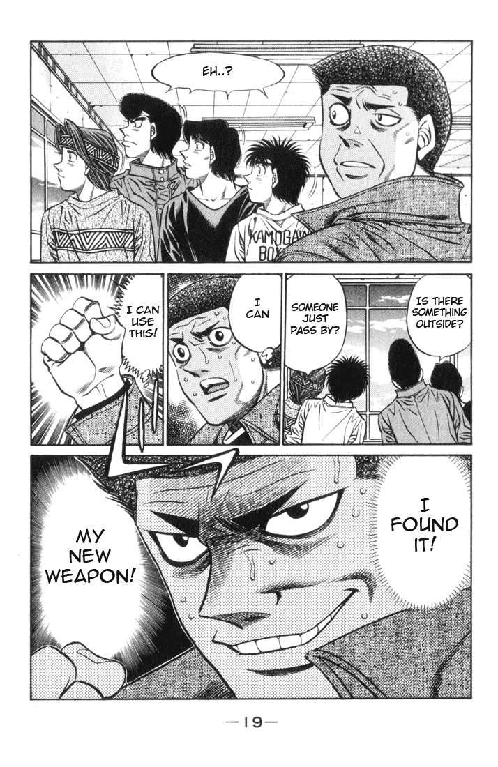 Hajime no Ippo Chapter 443 — page 20