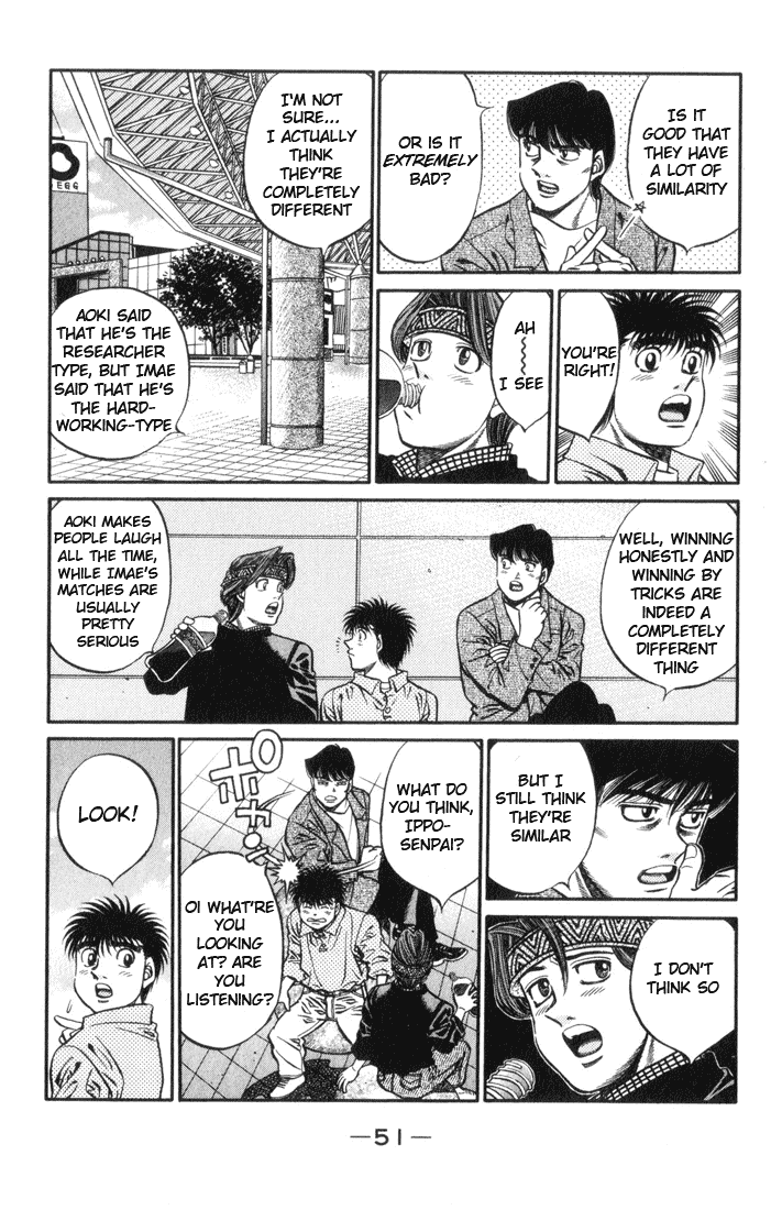 Hajime no Ippo Chapter 445 — page 9
