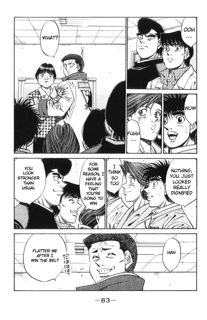 Hajime no Ippo Chapter 447 — page 5