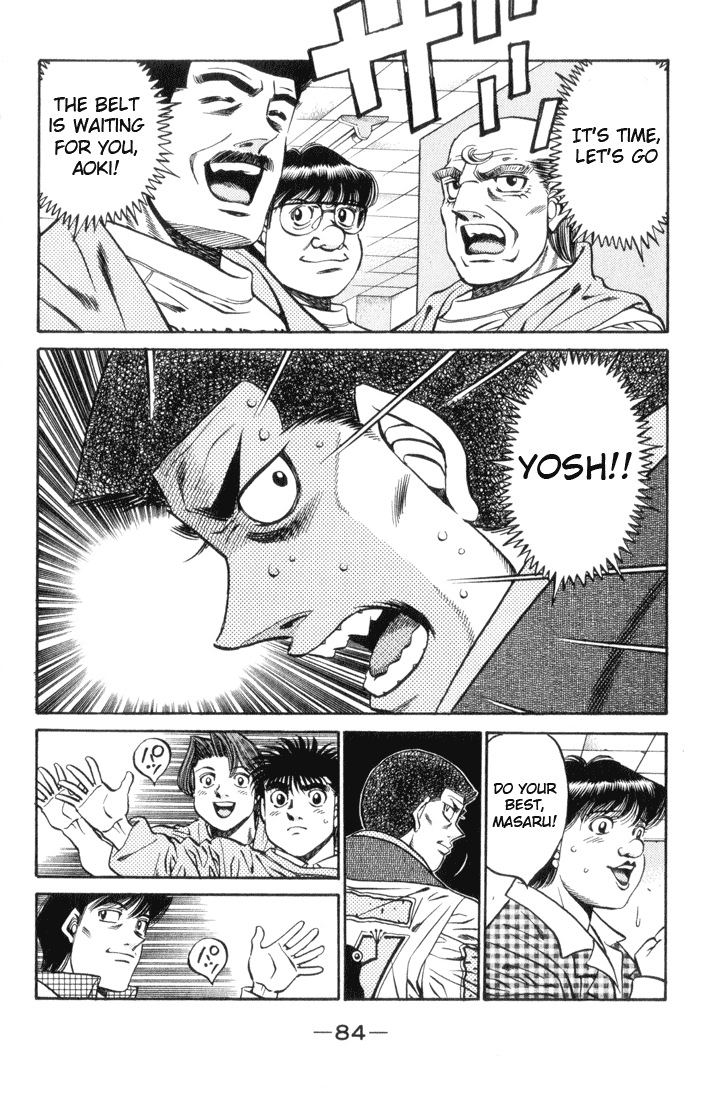 Hajime no Ippo Chapter 447 — page 6
