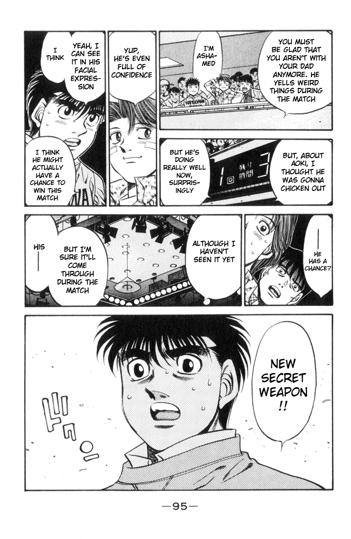 Hajime no Ippo Chapter 447 — page 17