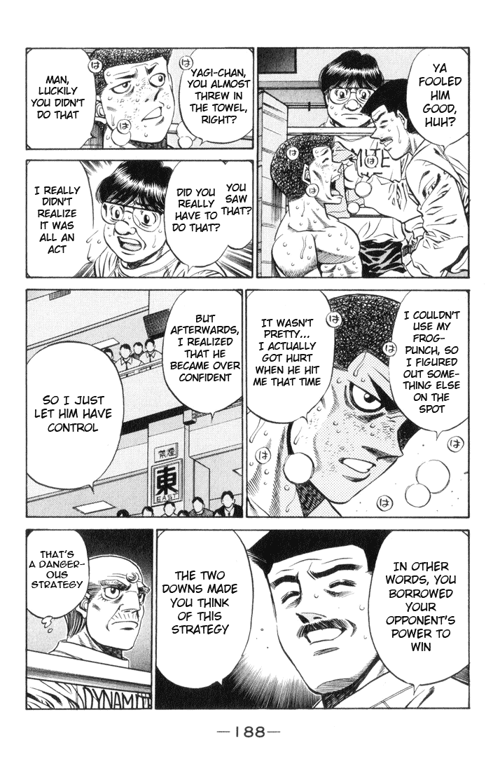 Hajime no Ippo Chapter 452 — page 13