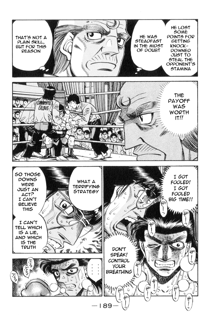 Hajime no Ippo Chapter 452 — page 14