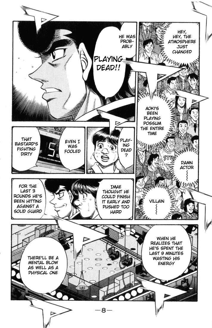 Hajime no Ippo Chapter 453 — page 9