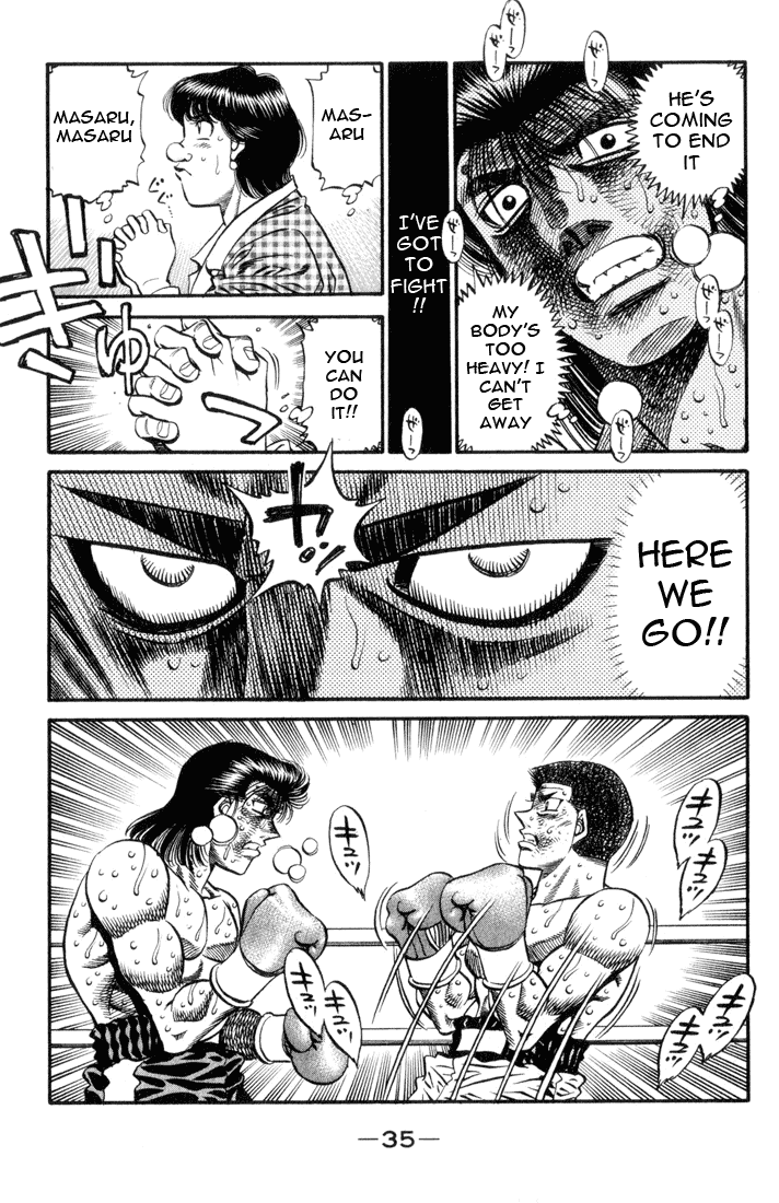 Hajime no Ippo Chapter 454 — page 13