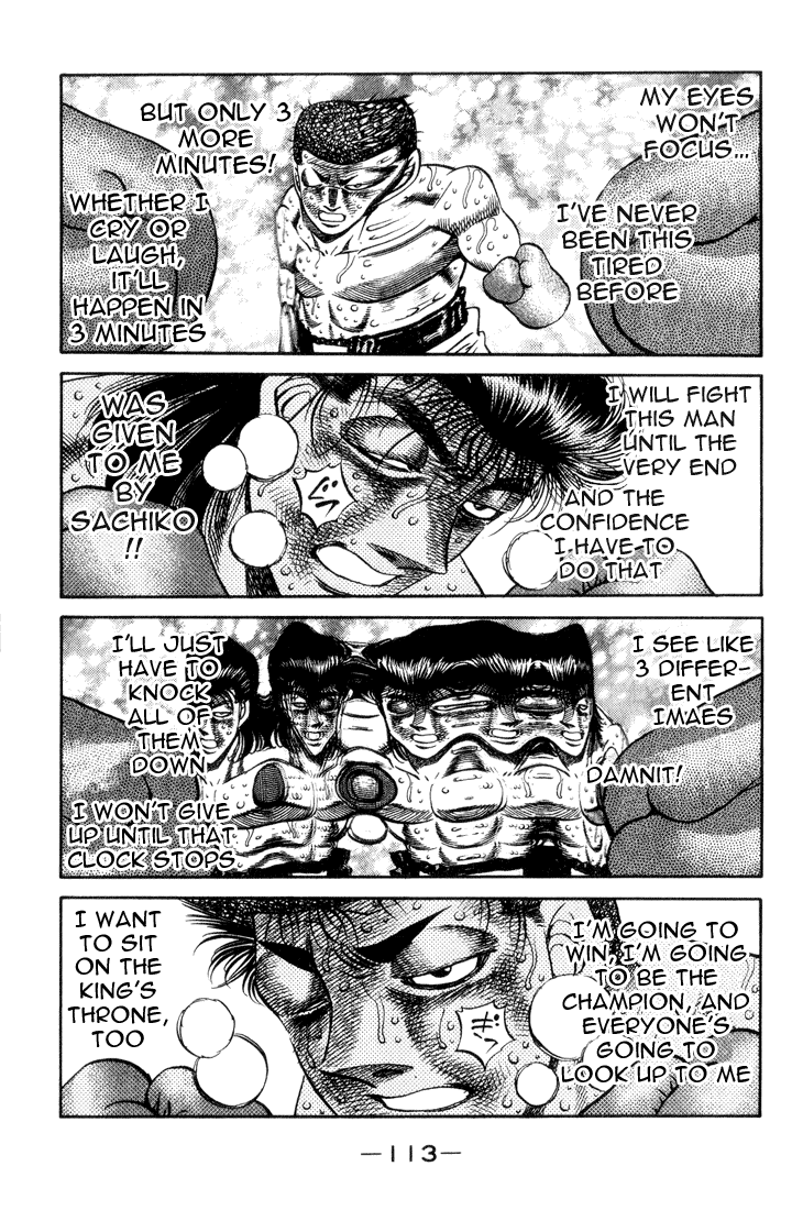 Hajime no Ippo Chapter 458 — page 13