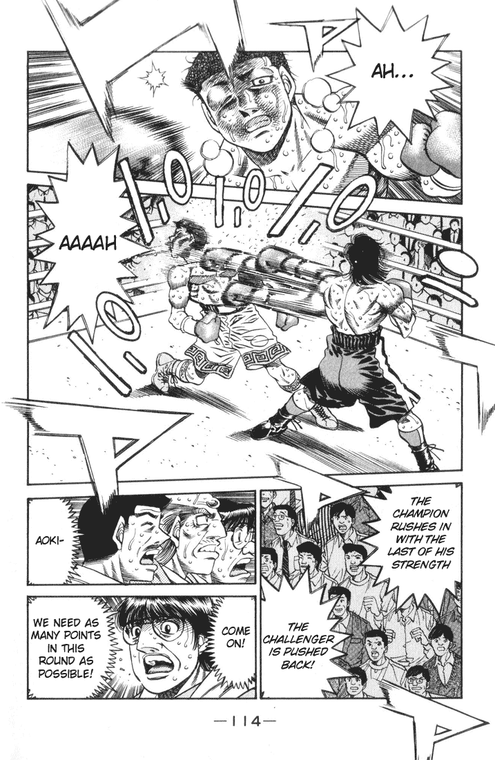 Hajime no Ippo Chapter 458 — page 14