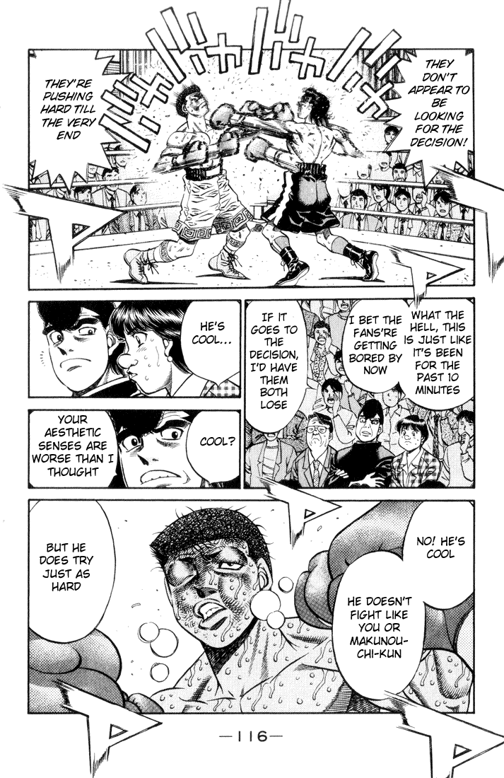 Hajime no Ippo Chapter 458 — page 16