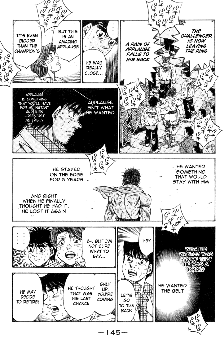 Hajime no Ippo Chapter 460 — page 9