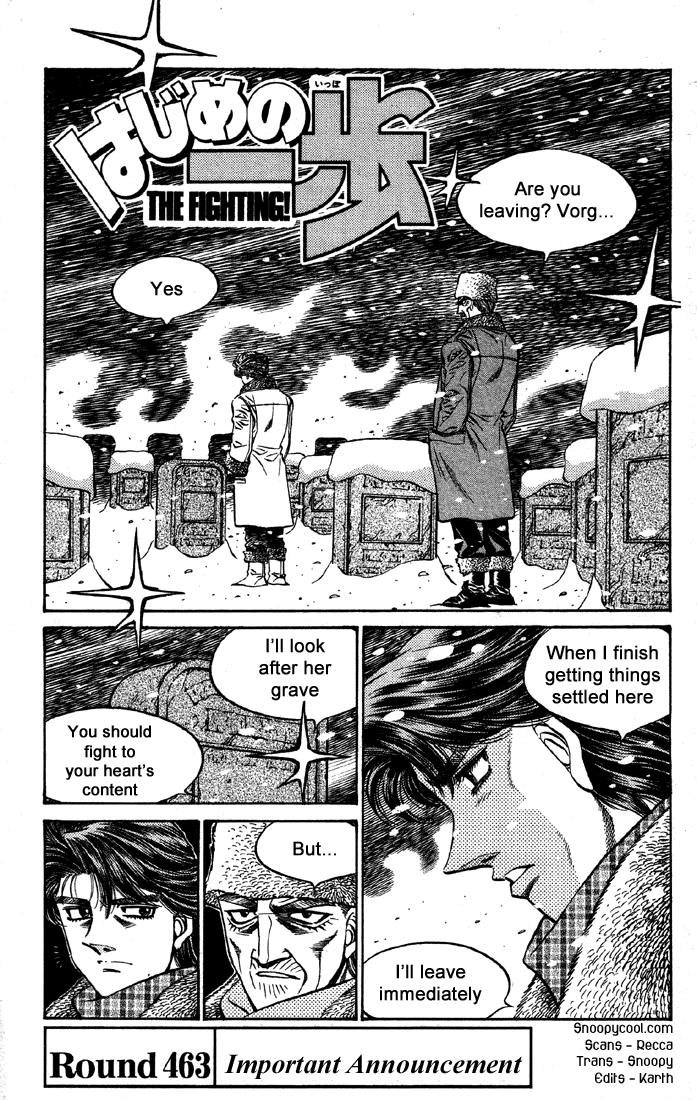 Hajime no Ippo Chapter 463 — page 4