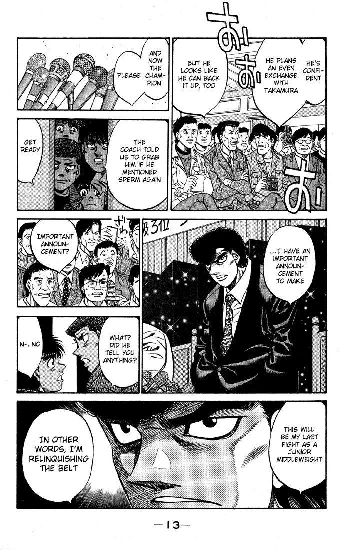 Hajime no Ippo Chapter 463 — page 14