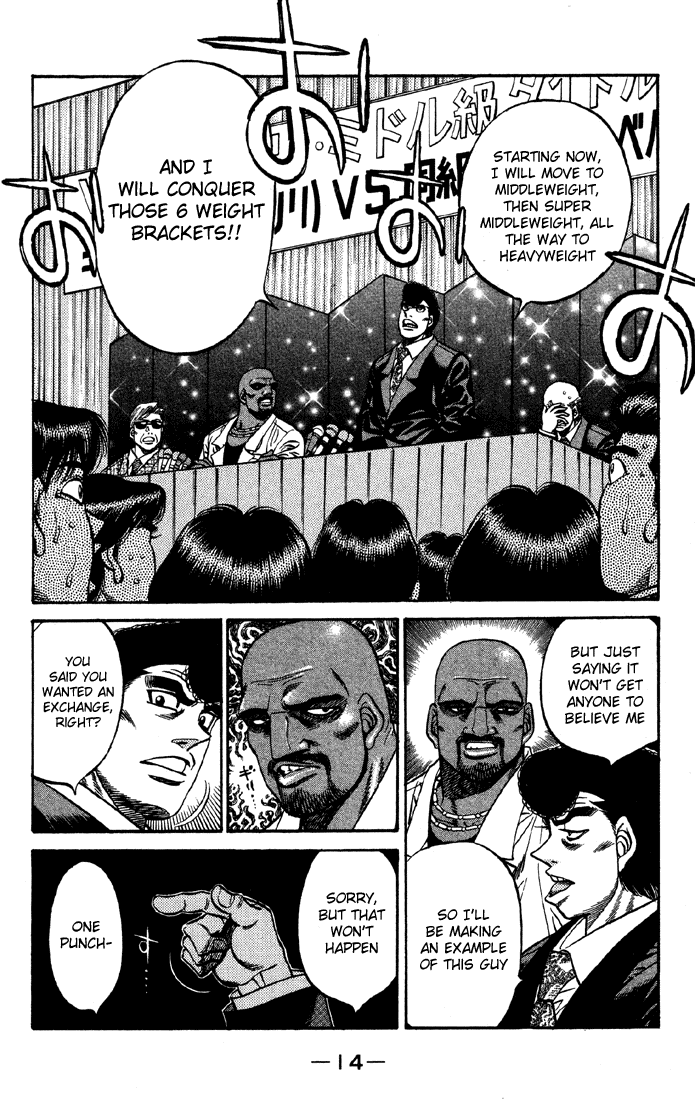 Hajime no Ippo Chapter 463 — page 15