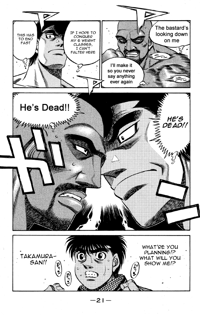 Hajime no Ippo Chapter 463 — page 22