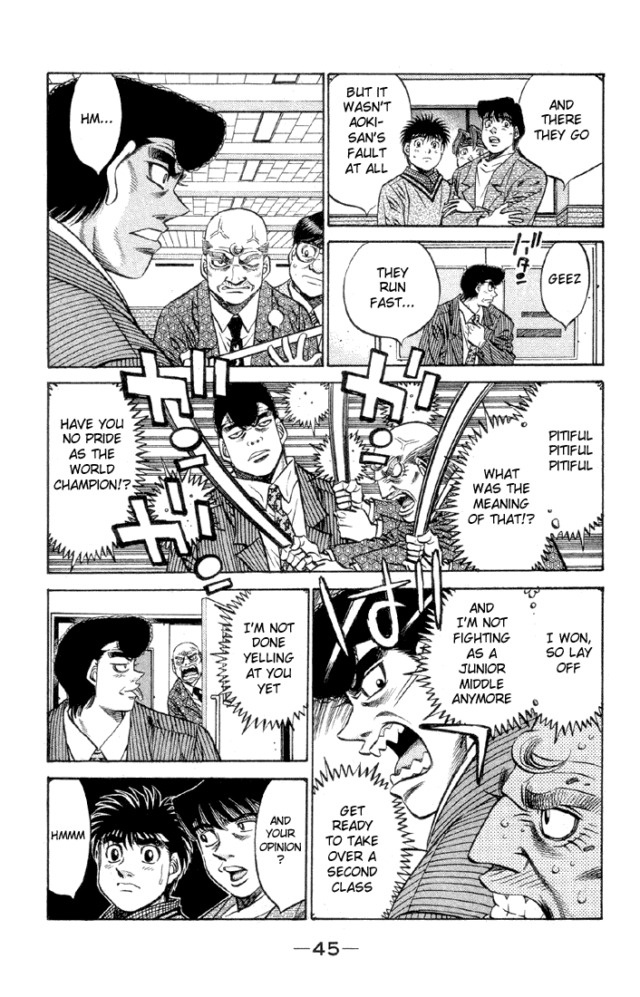 Hajime no Ippo Chapter 465 — page 7