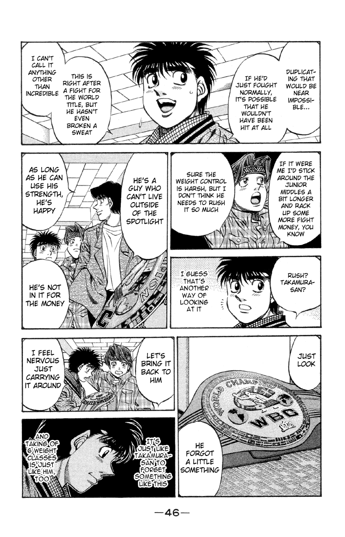 Hajime no Ippo Chapter 465 — page 8