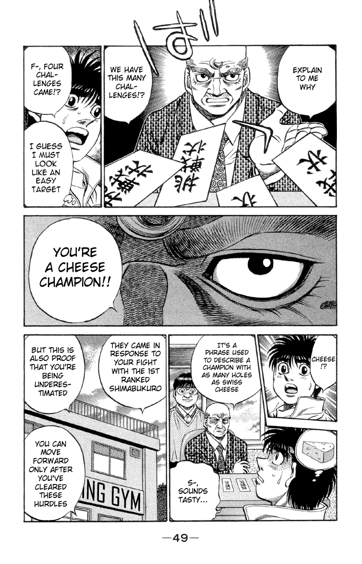 Hajime no Ippo Chapter 465 — page 11