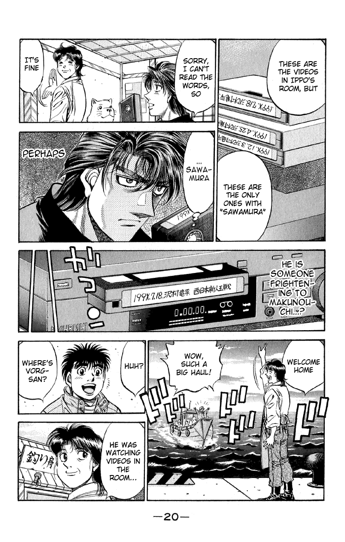 Hajime no Ippo Chapter 473 — page 19