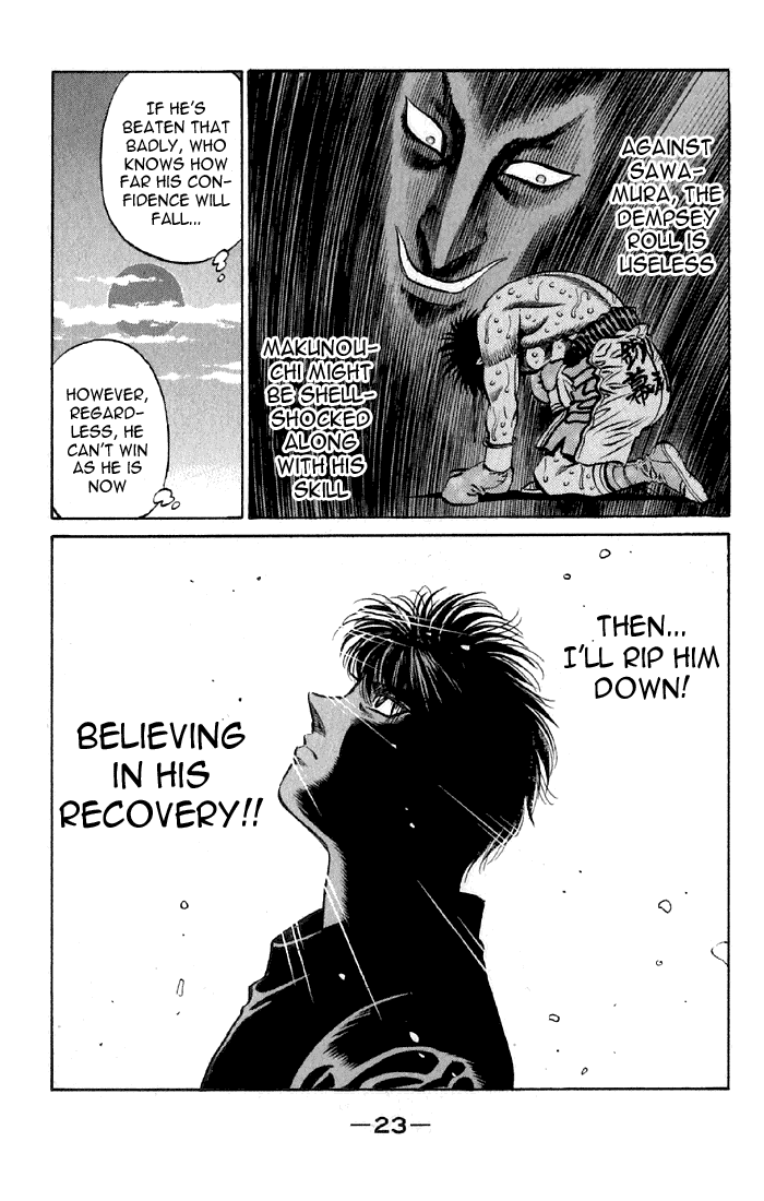 Hajime no Ippo Chapter 473 — page 22