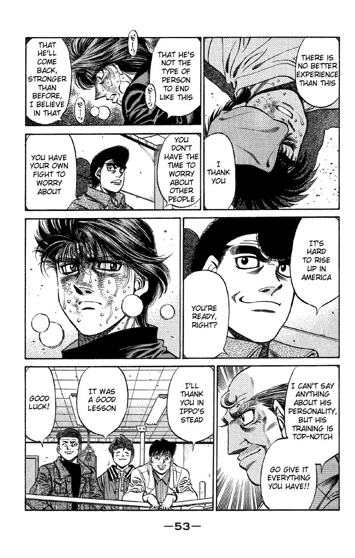 Hajime no Ippo Chapter 475 — page 10