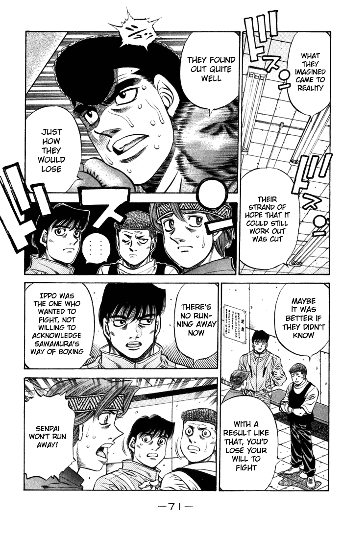 Hajime no Ippo Chapter 476 — page 9