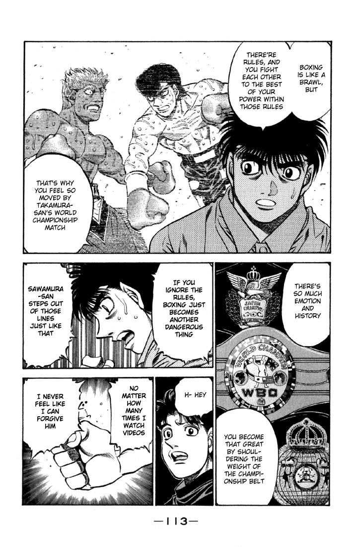 Hajime no Ippo Chapter 478 — page 11