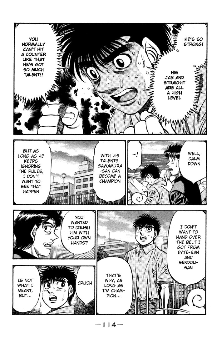 Hajime no Ippo Chapter 478 — page 12