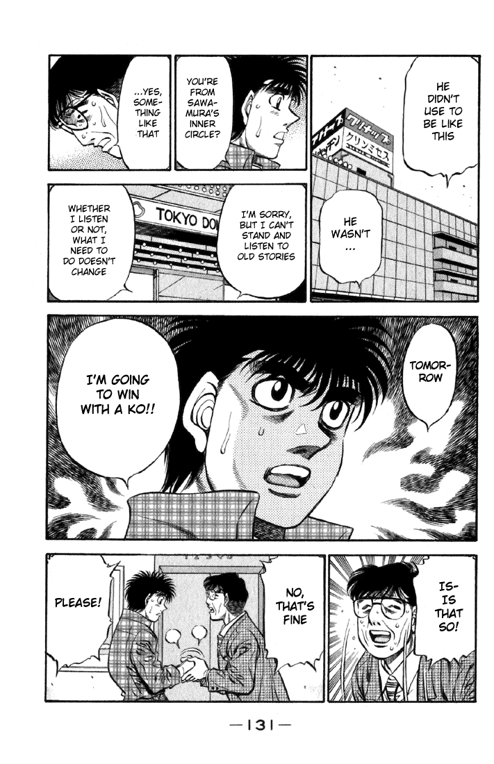 Hajime no Ippo Chapter 479 — page 9