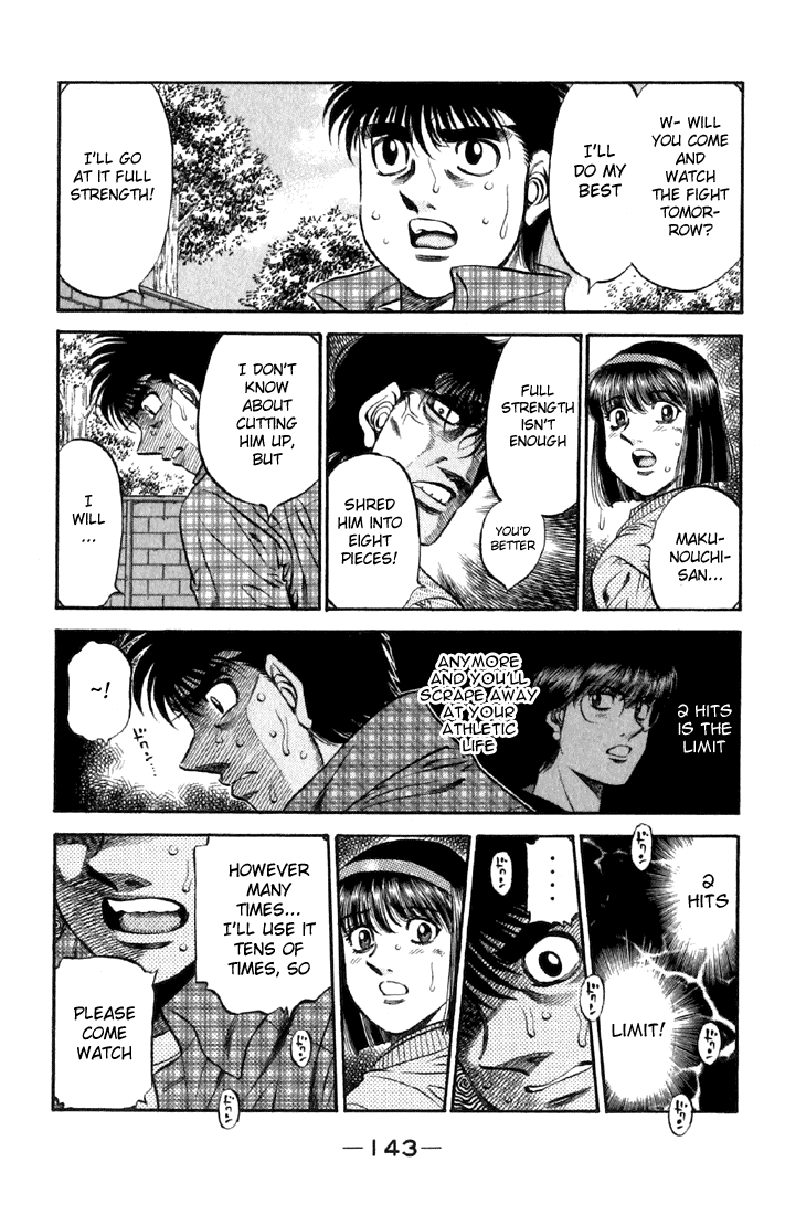 Hajime no Ippo Chapter 480 — page 3