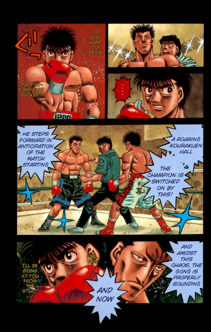 Hajime no Ippo Chapter 481 — page 4