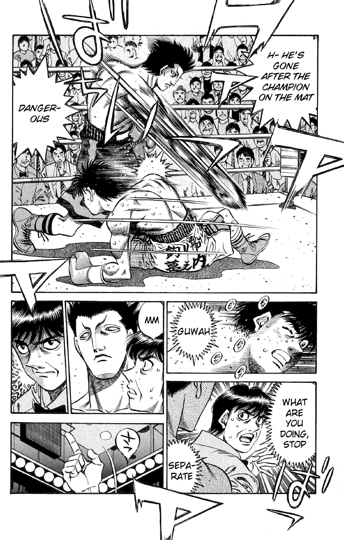 Hajime no Ippo Chapter 481 — page 17