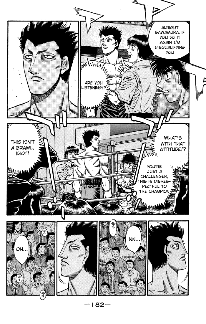 Hajime no Ippo Chapter 482 — page 2