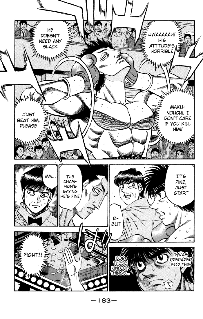 Hajime no Ippo Chapter 482 — page 3