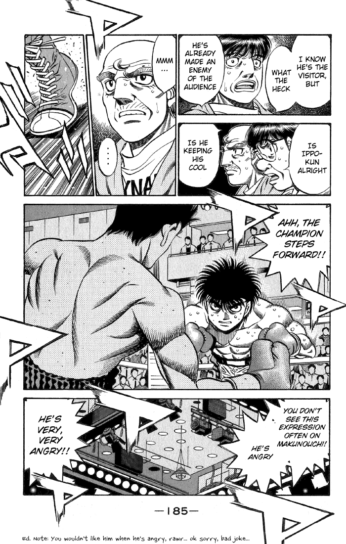 Hajime no Ippo Chapter 482 — page 5